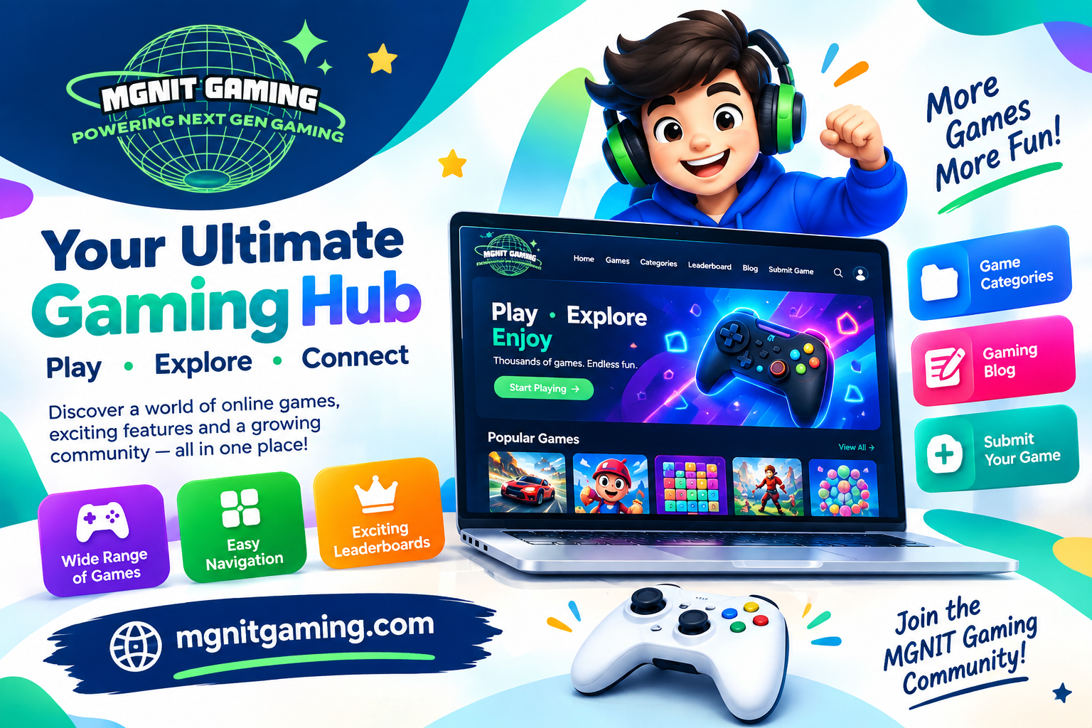 Discover MGNIT Gaming | One Platform for Exploring Online Gaming